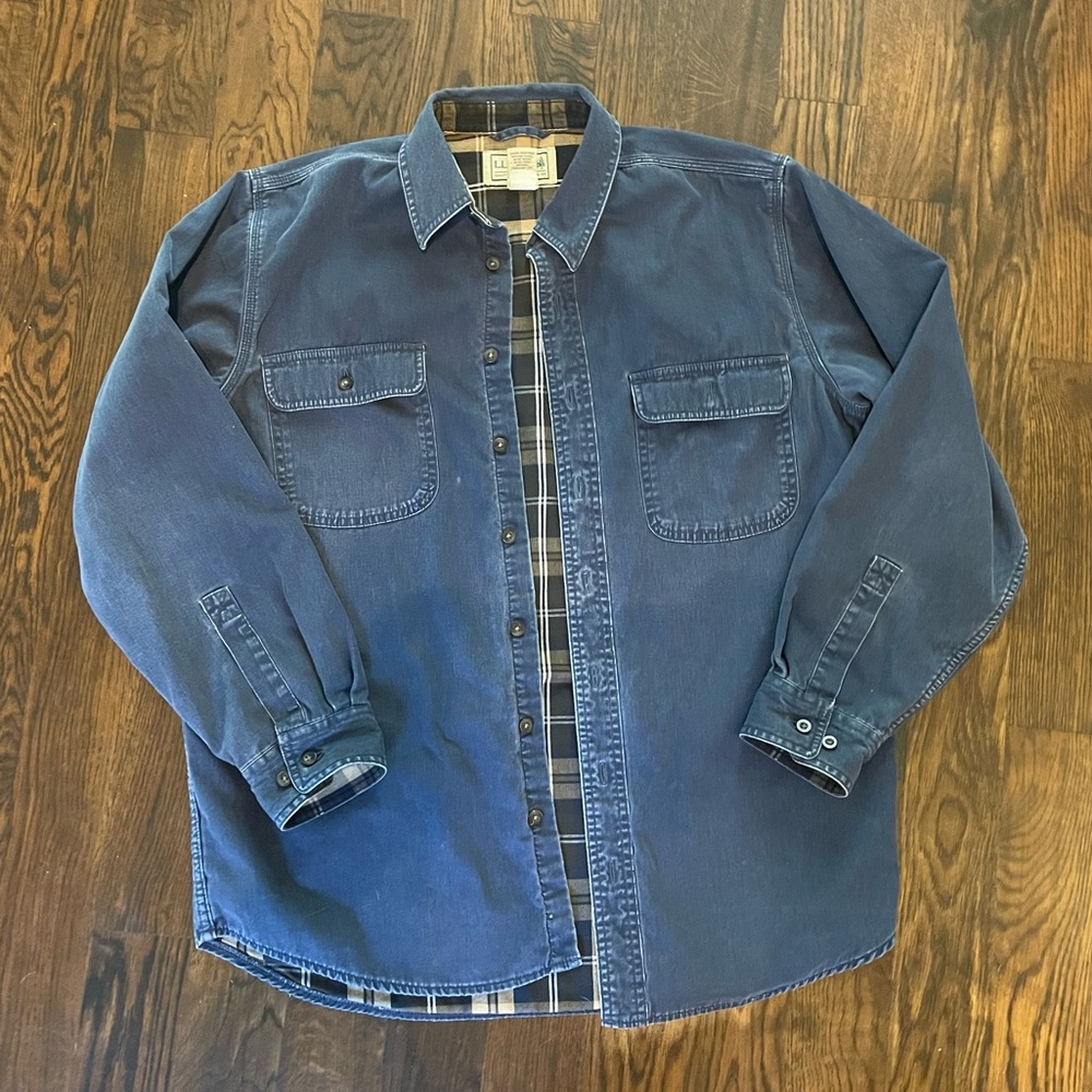 Vintage denim L.L Bean jacket